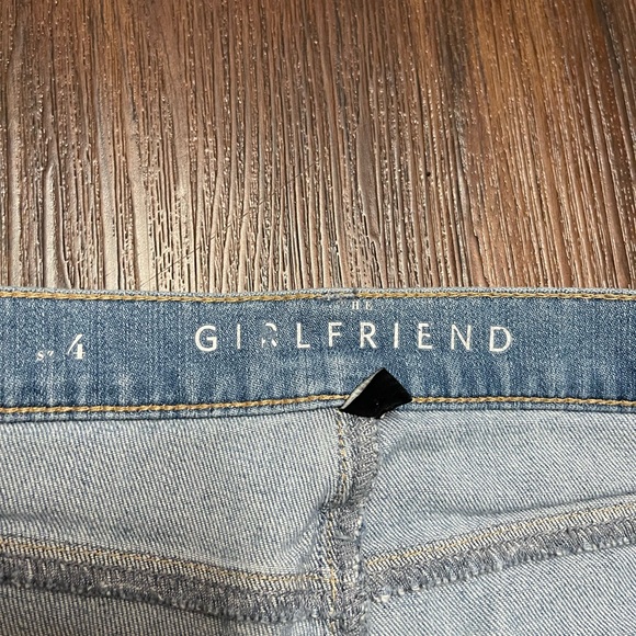 WHBM The Girlfriend Floral Embroidered Cropped Jeans - Picture 9 of 13
